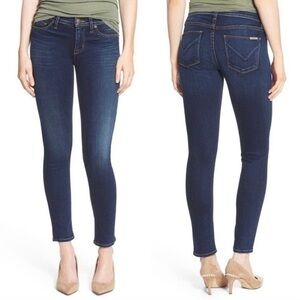 HUDSON Colette Skinny ripped knee jeans, cut #6227 HOLL dark wash